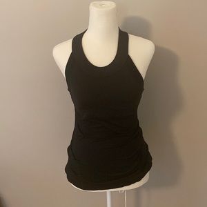 Lululemon black workout top size small